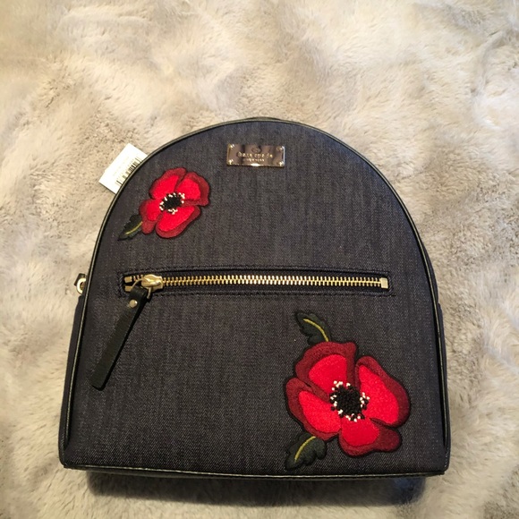 Kate Spade Sammi Grove Street Small Denim Backpack - Picture 5 of 5